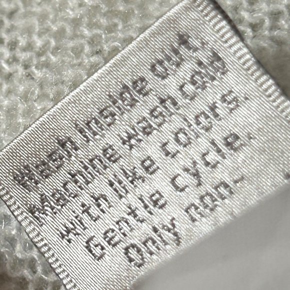 Lauren Conrad Sheer Long Sleeve Pullover Crewneck Sweater Cloud woman Small 1551 - Picture 6 of 6